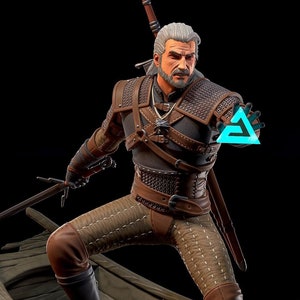 Geralt of Rivia - The Witcher - CD Projekt - H3ll Creator - Bust