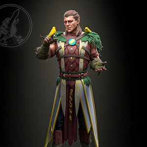 Halsin - Baldur&#39;s Gate 3 - Dungeons and Dragons - H3ll Creator - Statue or Bust
