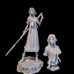 Aerith Gainsborough - Final Fantasy VII - H3ll Creator - Statue or Bust