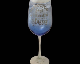 Customized Wine Glasses