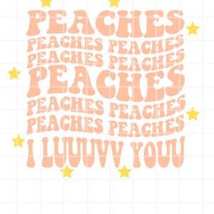 Peaches Song PNG