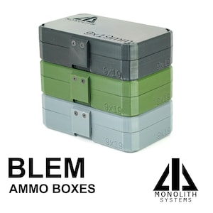 BLEM弾薬箱 - Gen 2 - モノリスシステム - 複数の口径に対応