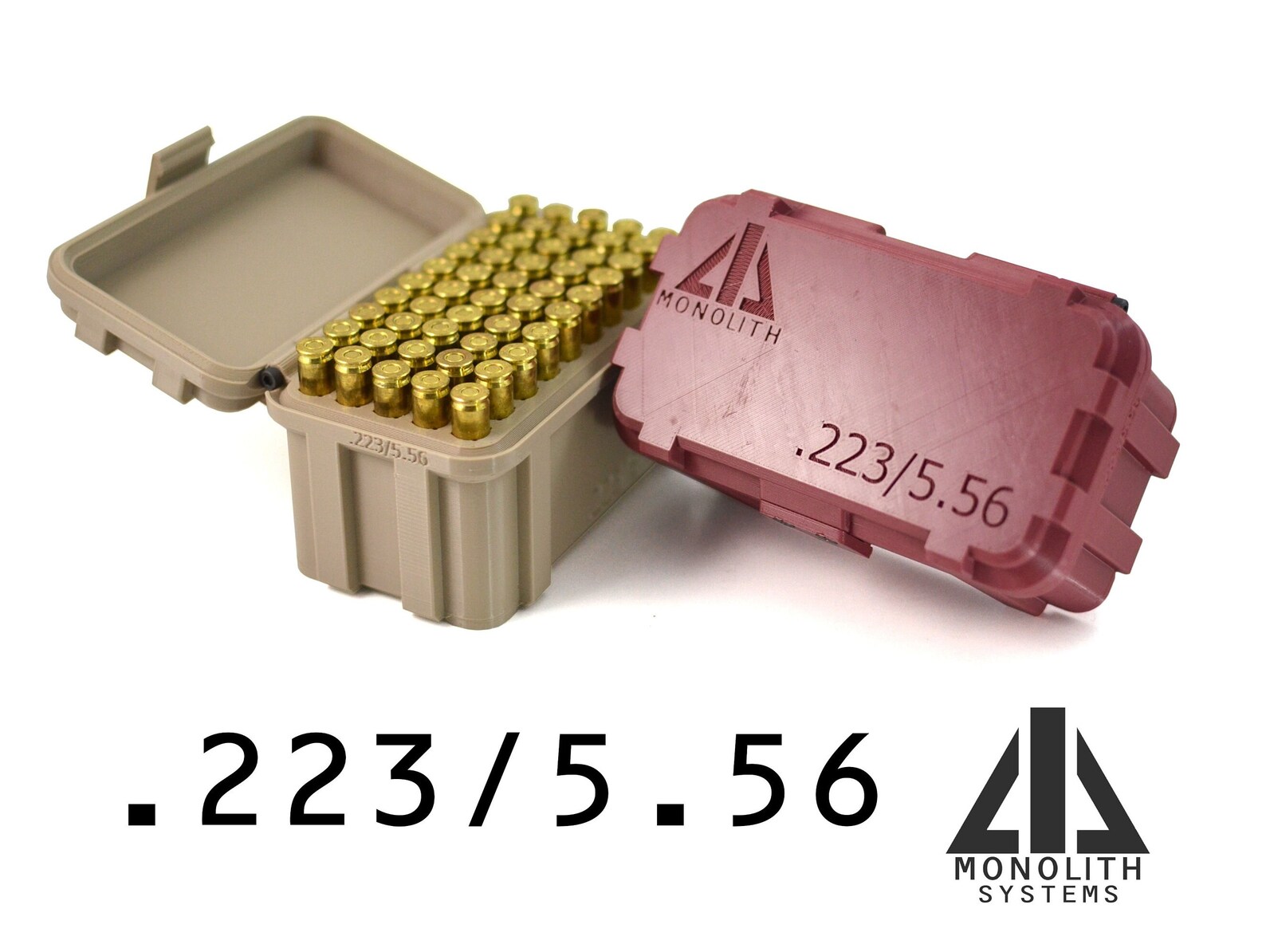 223/5.56 Ammo Container 50 Round Etsy