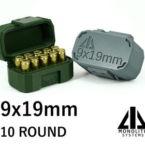 9 x 19 mm - 弾薬コンテナ - 10 発 - Gen 2