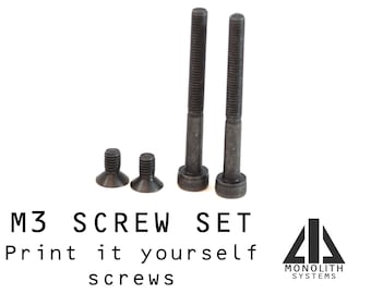 Kit de tornillos (para archivos de impresión propia)