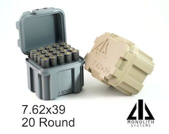 7.62x39- 弾薬コンテナ - 20 発