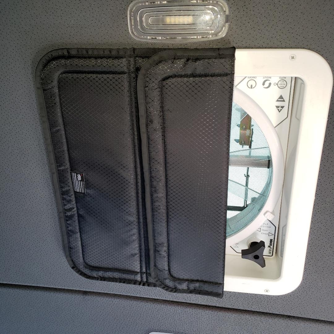 Mercedes Benz Sprinter Van Max Fan Insulated Vent Fan Cover. Etsy