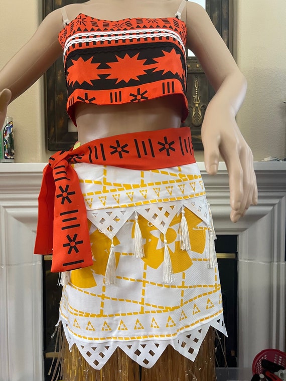 Moana halloween costume adults top