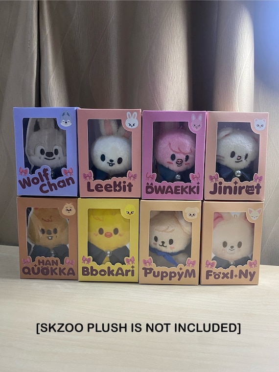 Box Only. Stray Kids SKZOO Box 10cm Plush Fanmade BOX [BOX Only