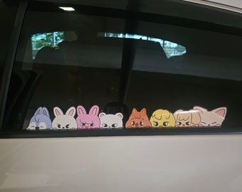 Stray Kids SKZOO Peeker Car Stickers