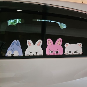 Stray Kids SKZOO Peeker Car Stickers image 4