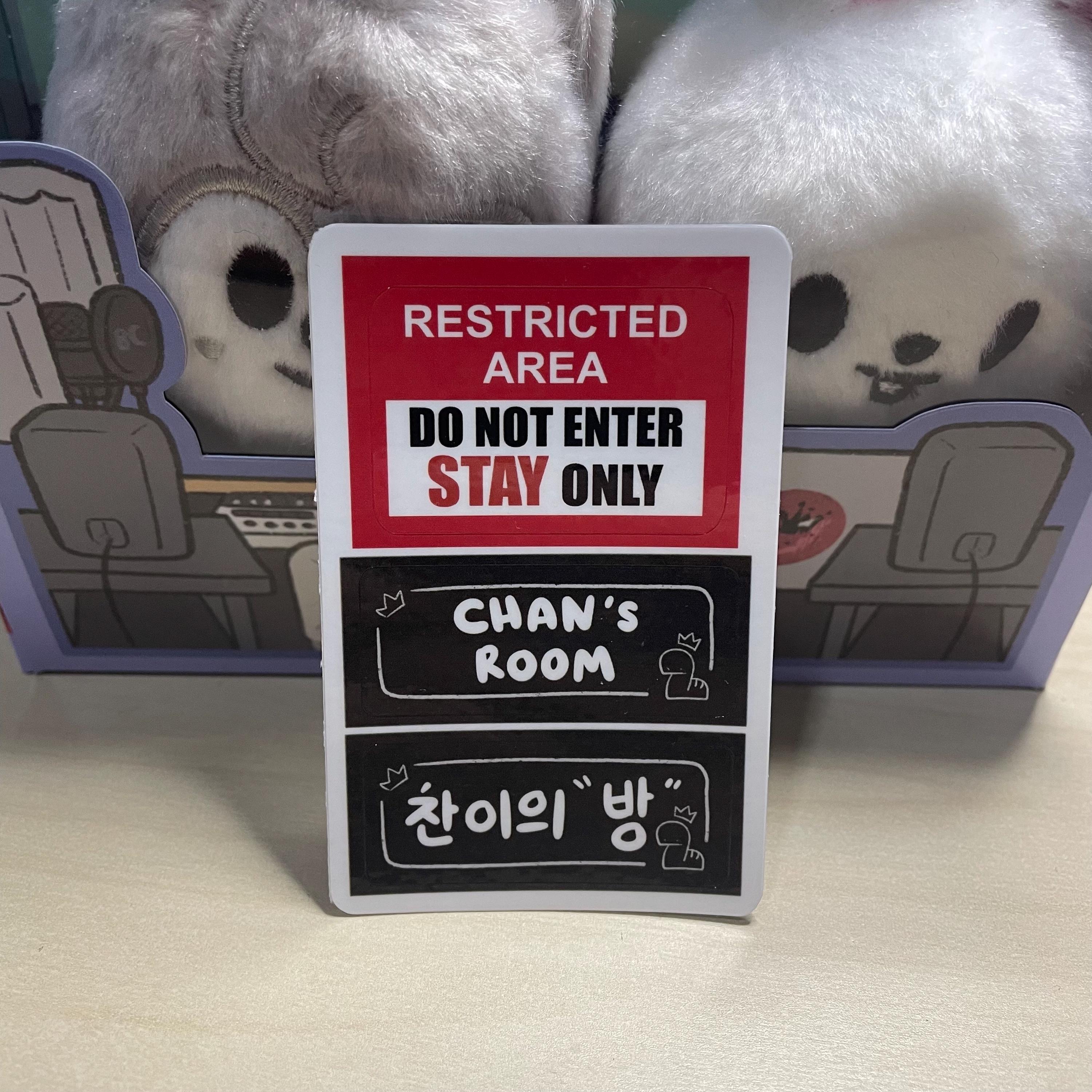 Stray Kids Bang Chan “chan's Room” SKZOO Plush Fanmade BOX [box