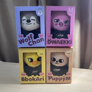 Box only. Stray Kids Mini Plush SKZOO Fanmade BOX [BOX only]
