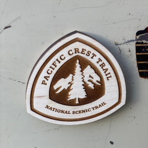 Pacific Crest Trail Maple Magnet