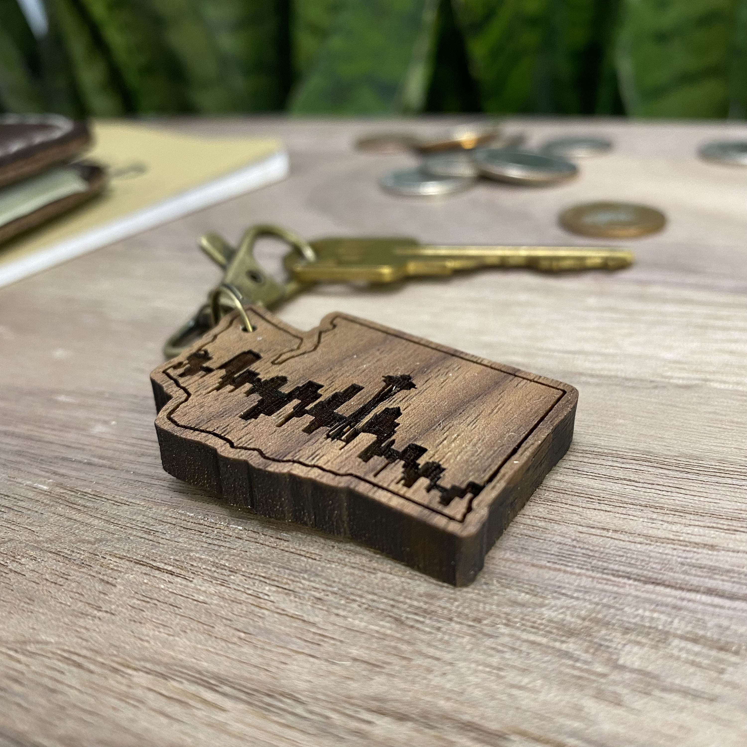 Seattle Washington Keychain | Seattle Skyline Cityscape | PNW Seattle ...