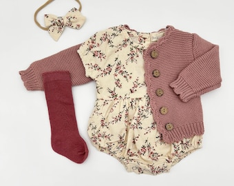 ロンパース・カバーオール apolina Baby Adina Romper - Wallflower ロンパース・カバーオール apolina Baby Adina Romper