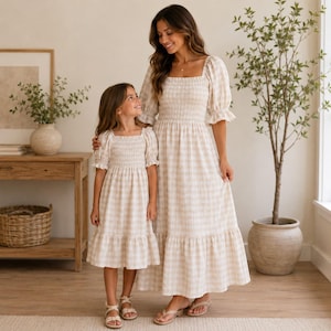 mommy and me boho dresses Fit Type