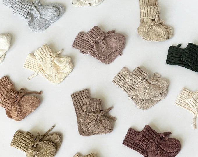 Knit Baby B00TIES Cotton knitted Socks