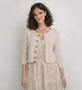 Sophia Knit Sweater | Cotton cardigan Sophia