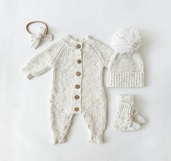Knit Serious Speckle Bubble Sleeve Sweater Knit Serious Speckle Bubble Sleeve Sweater