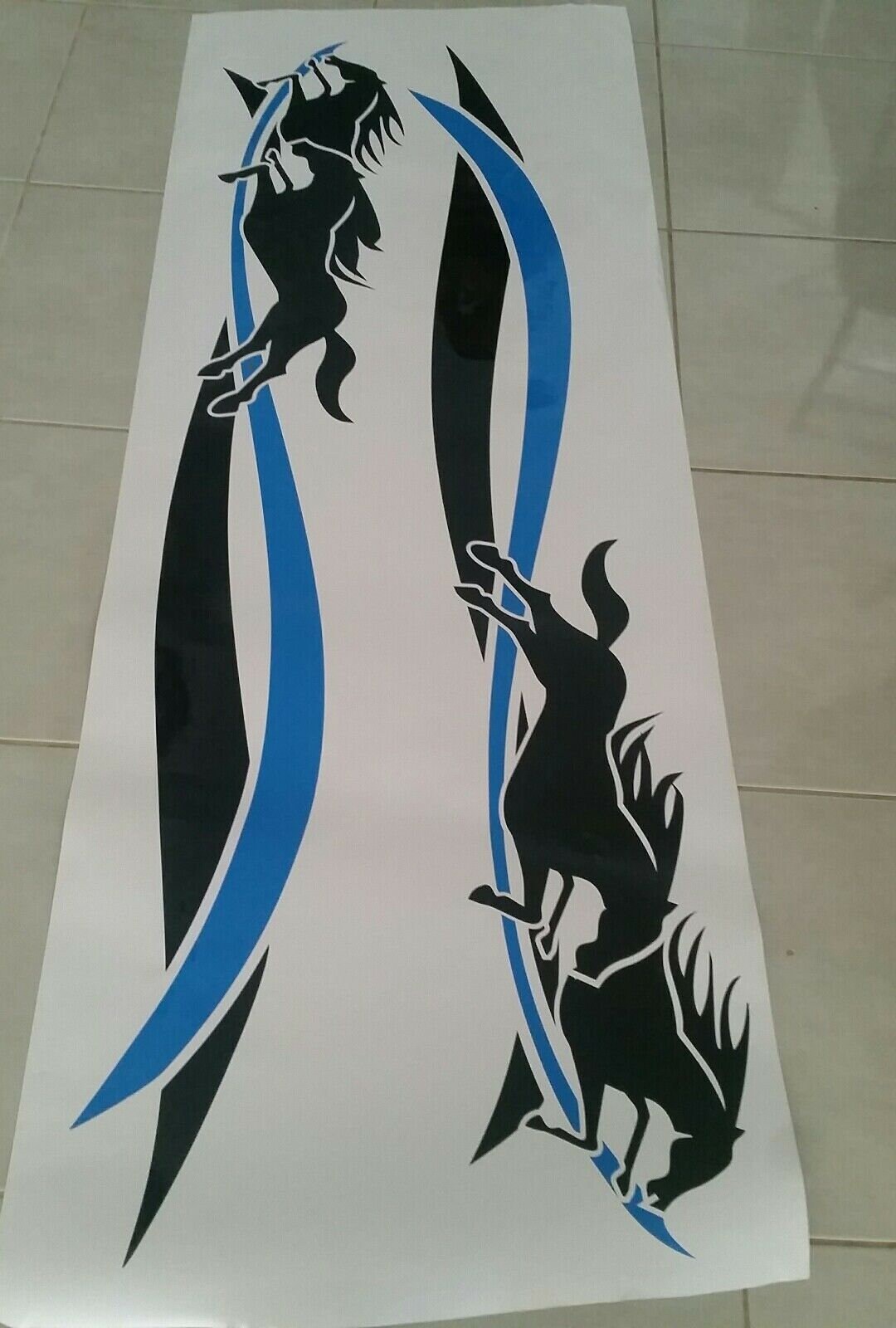 Popular Horse Float Trailer Stripe Decals Stickers 1600mm Wide Etsy