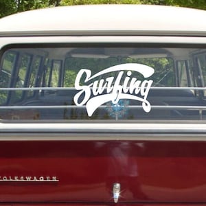 NO FEAR skateboard surfboard skateboarding laptop campervan car sticker 200mm 