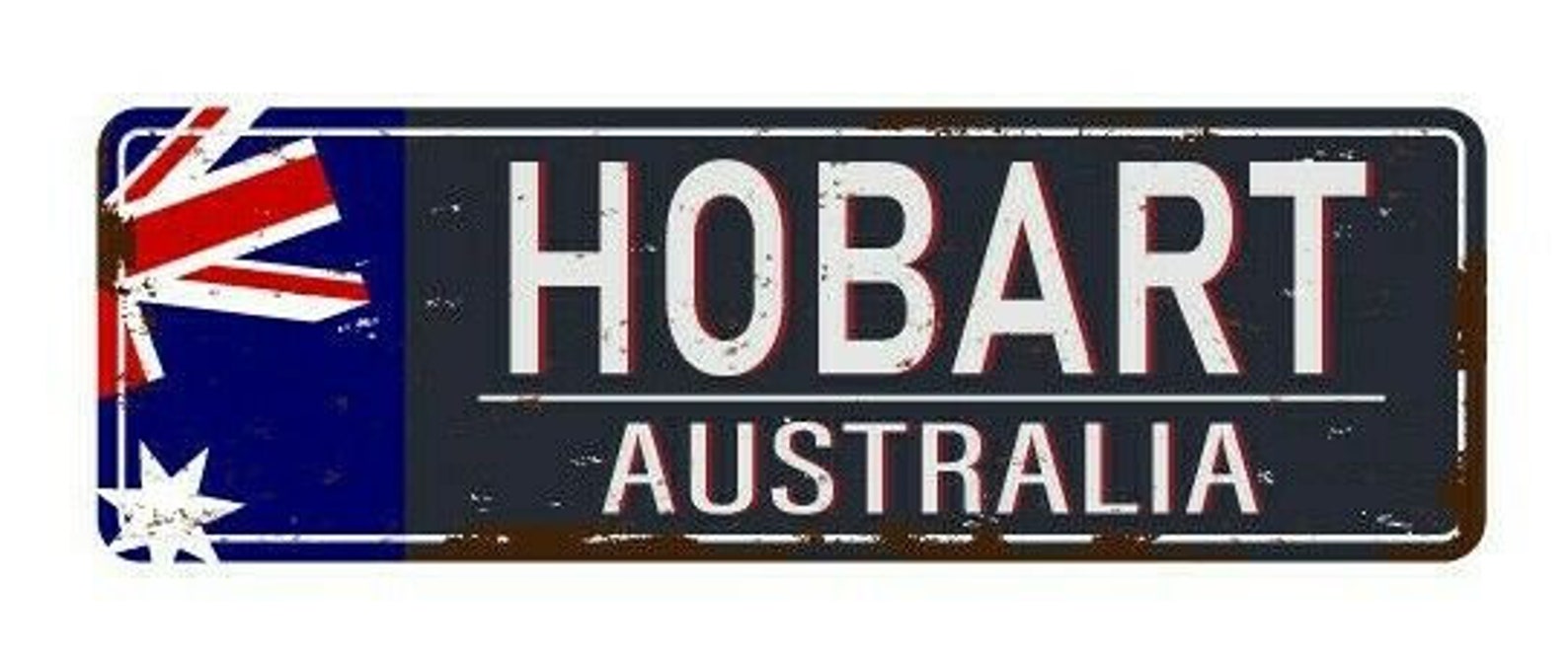 Hobart australia sticker decal for boat motorhome 4x4 car Etsy