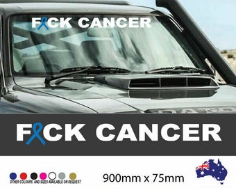 Fck-cancer-sticker-decal-windscreen-sticker-decal--popular colon cancer awarenes