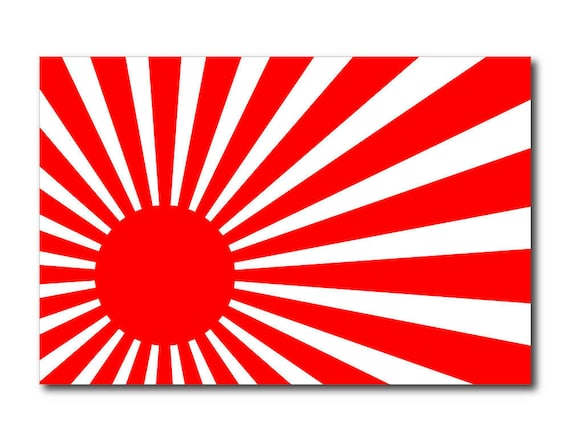 Rising Sun Decal 