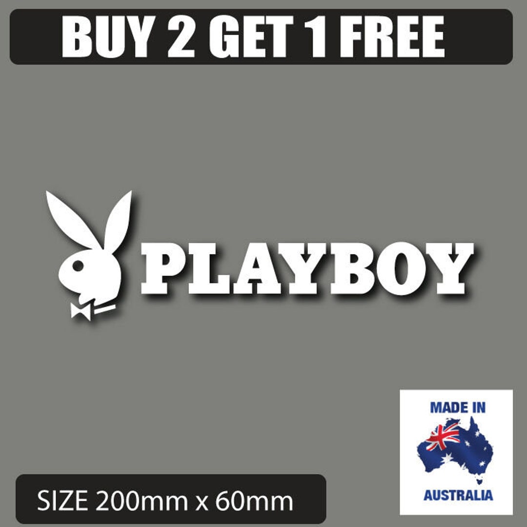 Playboy Bunny Car Stickers Etsy
