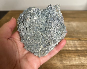 Grape Agate Heart Shape | Purple Botryoidal chalcedony