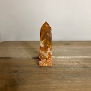 Carnelian Tower | Light Red / Orange Carnelian Tower