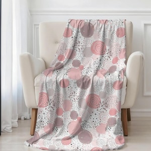 Blanket Mockup PSD: Plush Velveteen Throw (Digital Download)