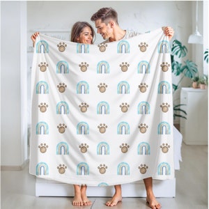 Couple Blanket Mockup: Plush Velveteen, Smart Object (PSD)
