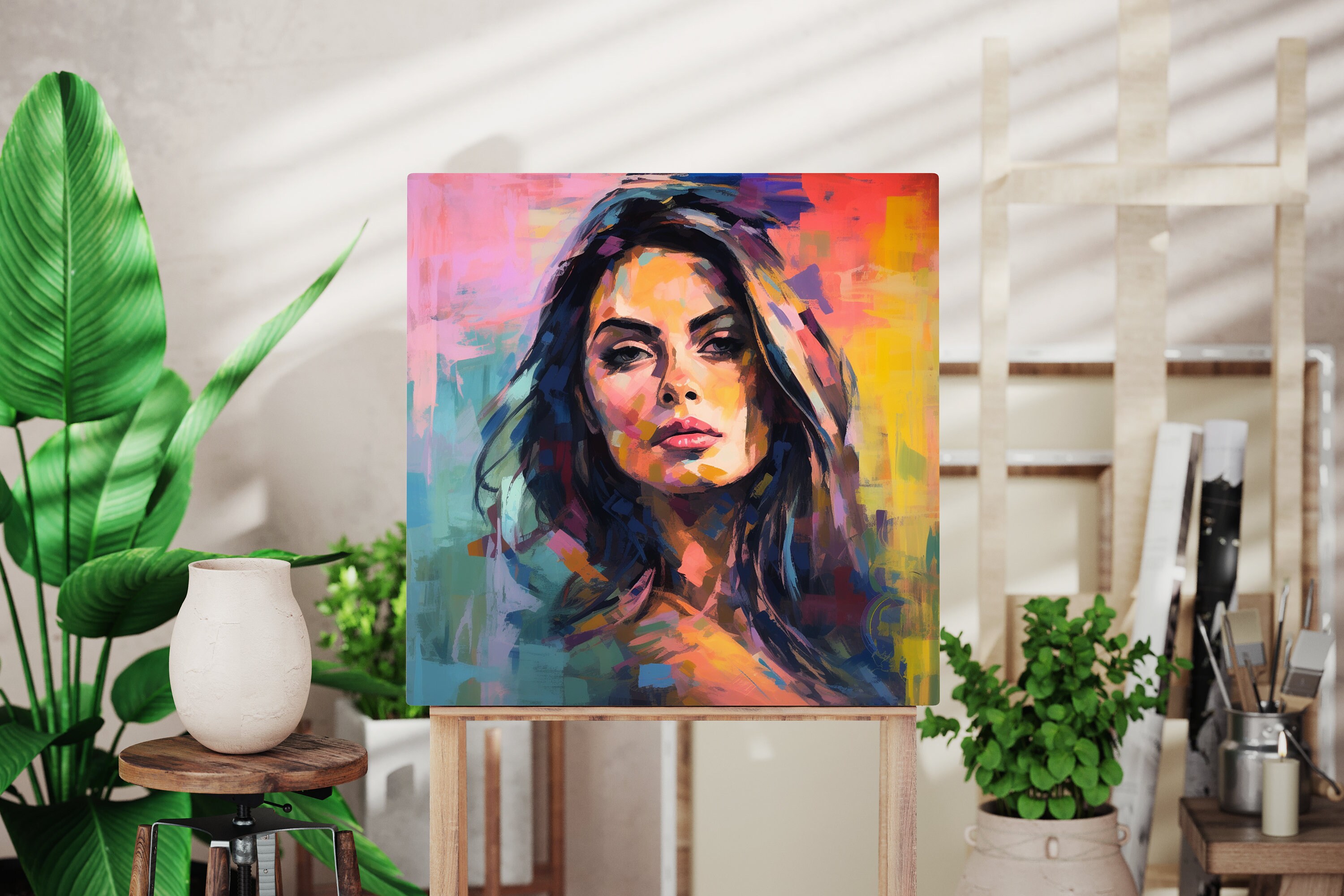 Custom Painting From Photo to Painting Custom Portrait From Etsy