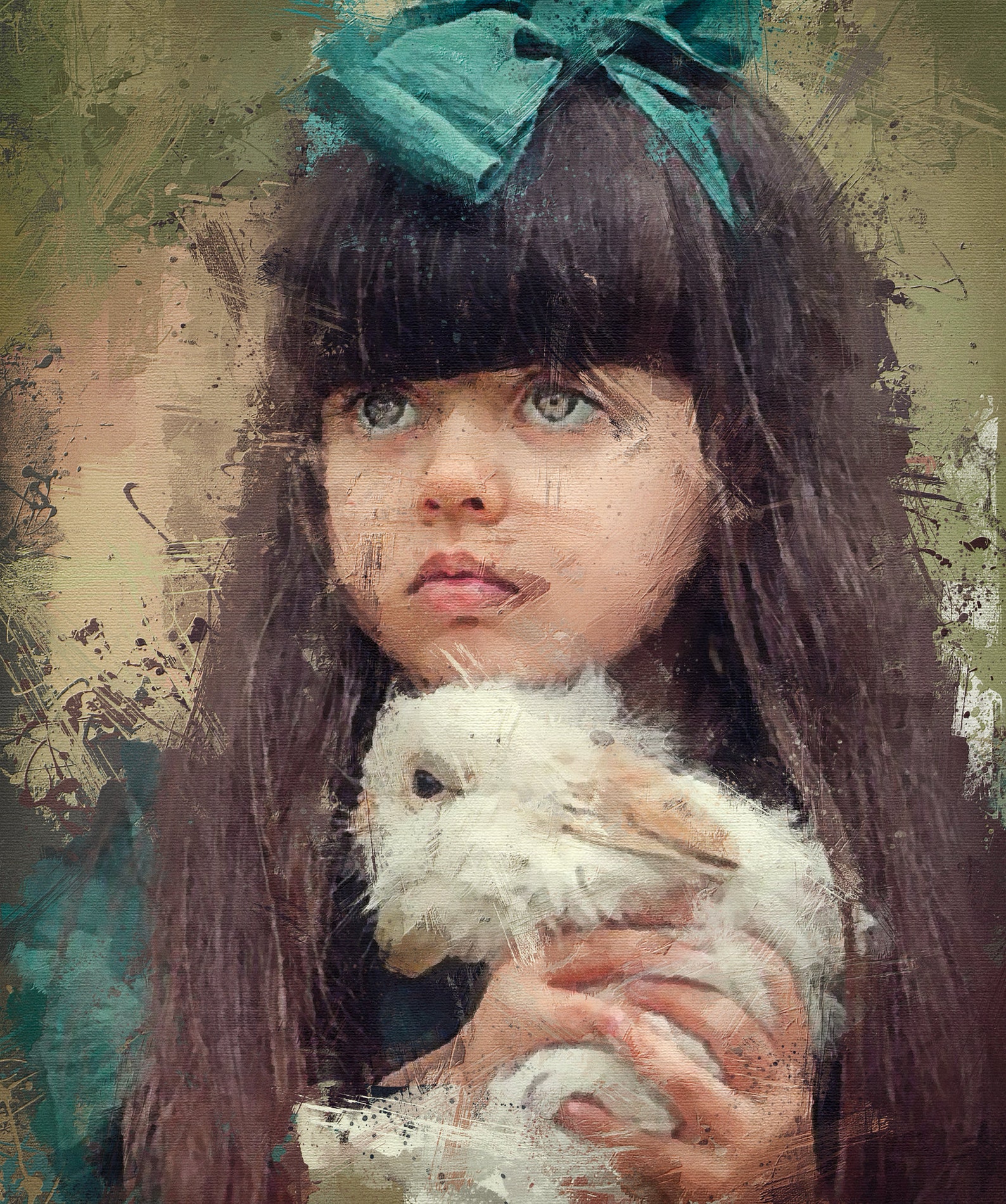 Custom Painting From Photo to Painting Custom Portrait From Photo Family Painting Custom Photo