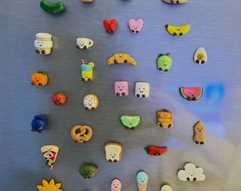 Aimants de réfrigérateur en argile Jelly Cat