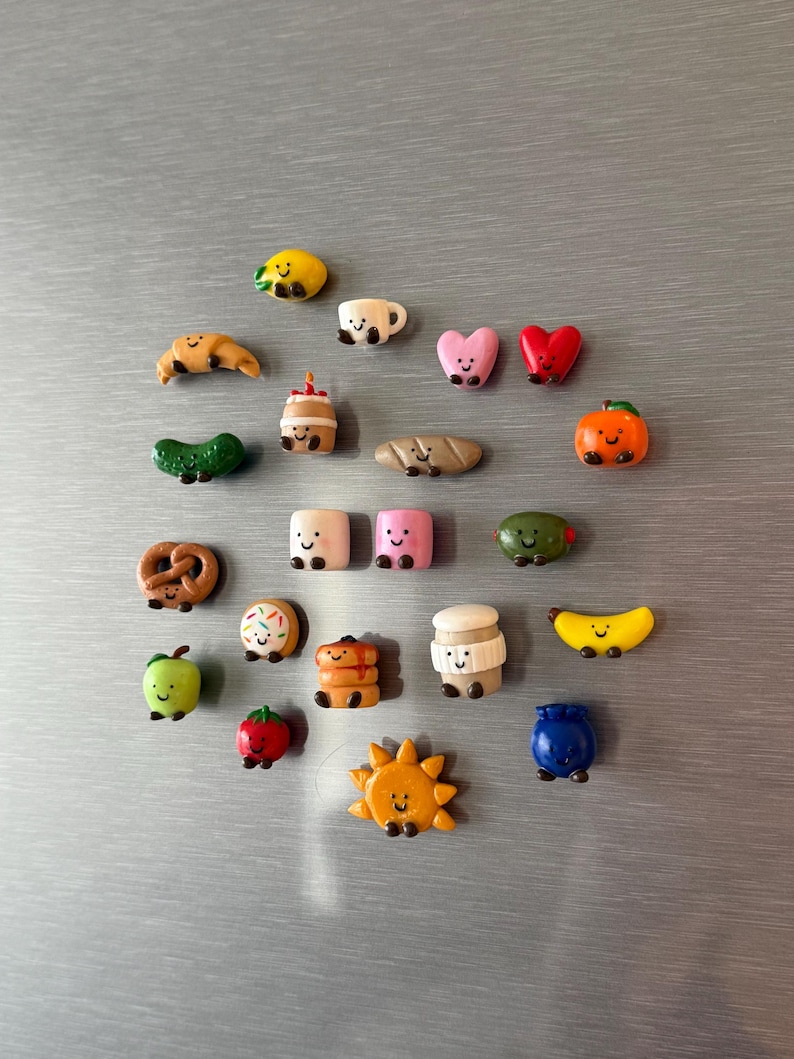 Jelly Cat Clay Fridge Magnets - Etsy
