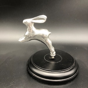 Leaping Rabbit Hood Ornament