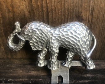 Elephant  License Plate Topper