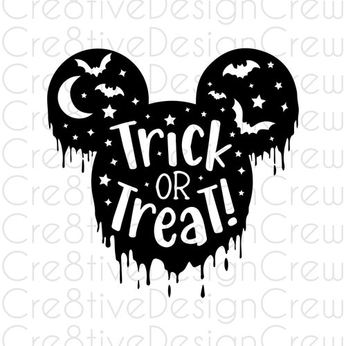 Mickey Halloween Svg Halloween Costume Svg Trick or Treat Etsy