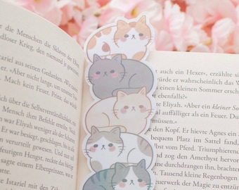 Cat Bookmark | Cute Bookmark | Cat Lover Gift | Stationery | Book Accessoires | Book Lover Gift | Bookmarks | Reading Gift | Cottagecore