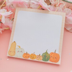 Notepad | Planner | To Do List | Kawaii Memo  | Cute Planner | Halloween Planner | Dreamy | School Supplies | Autumn | Kawaii | Pumpkin |