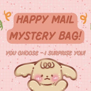 Mystery Box | Mystery Scoop | Cute Stationery Pack | Sticker Surprise | Washi Tape | Bookmark | Kawaii Gift | Surprise Bag | Happy mail