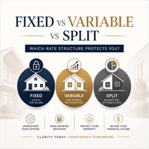 Fixed Variable or Split Mortgage Guide | Australian Home Loan PDF | Rate Structure Decision Guide