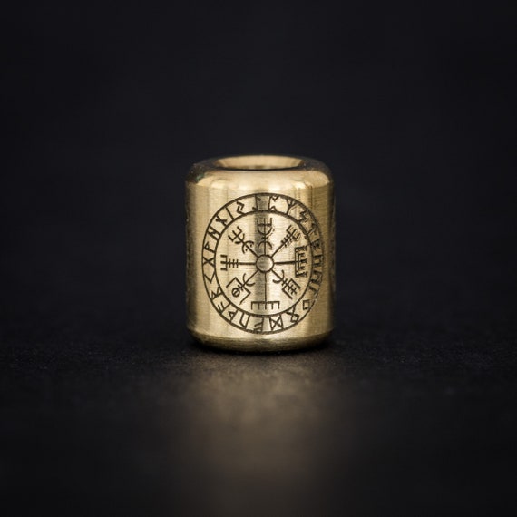 Brass Paracord EDC Lanyard Beads VEGVISIR Etsy