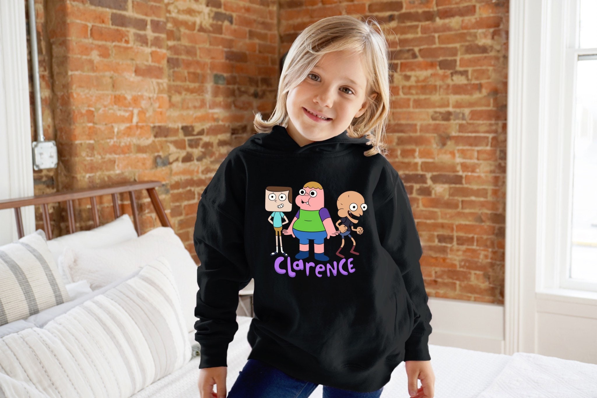 Youth Clarence Hoodie Clarence Cartoon Network Cartoon - Etsy Ireland Youth Clarence Hoodie Clarence Cartoon Network Cartoon - Etsy Ireland