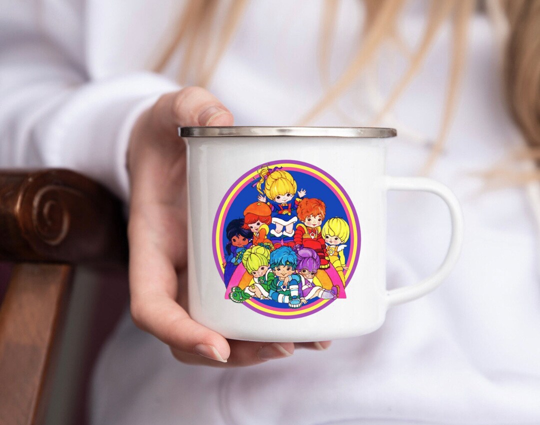 Rainbow Brite Ceramic Coffee Mug - 15oz, Black, Dishwasher & Microwave Safe, Fun Gift - View #9