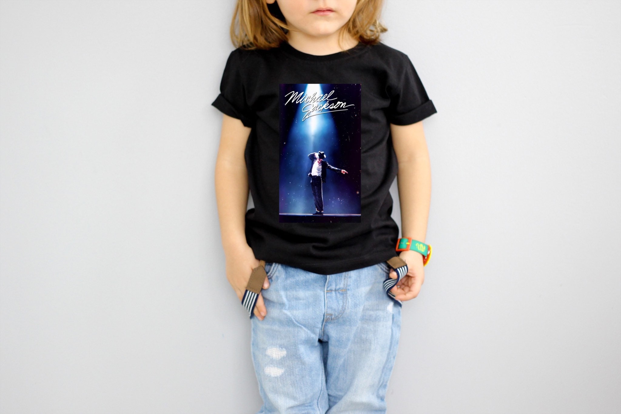nok Stationær Forfærde Michael Jackson Shirt Kids - Etsy