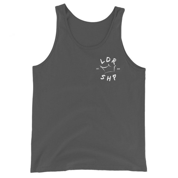 Unisex Tank Top Basic Logo Tee Etsy